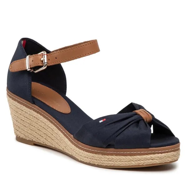 Эспадрильи Tommy Hilfiger IconicElba Sandal, темно-синий