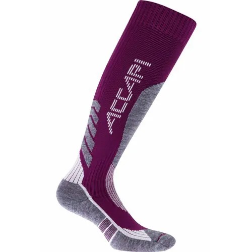 Носки Accapi, размер Eur:45-47, серый, фиолетовый