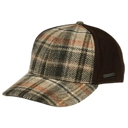 Бейсболка STETSON 7720303 BASEBALL CAP WOOL CHECK, размер 61