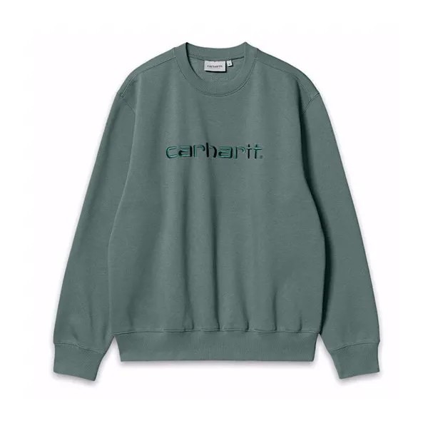 Свитшот CARHARTT WIP Carhartt Sweatshirt Eucalyptus / Frasier 2022