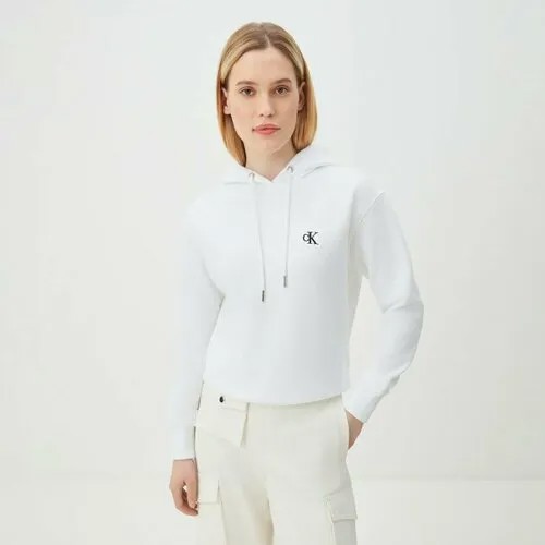 Худи Calvin Klein Jeans, размер 3XL, белый