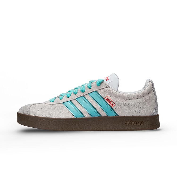 Кроссовки adidas neo Vl Court Classic Skateboarding Shoes Unisex Low-top White/Blue/Gray, белый/синий/серый