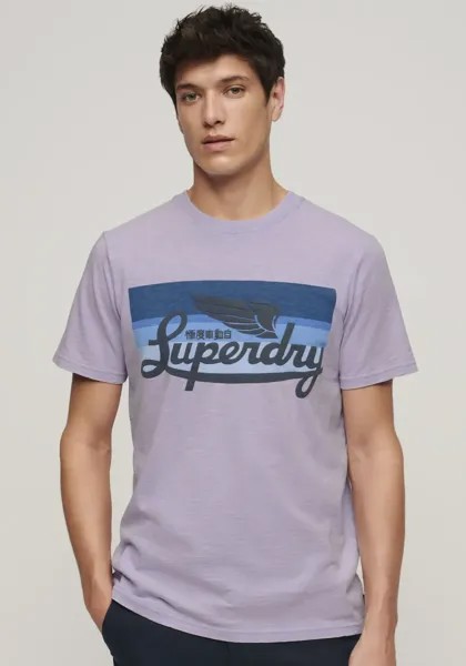 Рубашка с принтом Superdry 