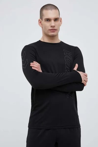 HmlTE тренировочный лонгслив Hummel, черный