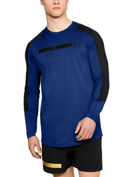Лонгслив мужской Under Armour Perpetual Fitted LS Top синий 2XL