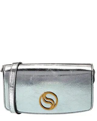 Stella Mccartney S-Wave Мини-сумка на плечо Женская Серебристая
