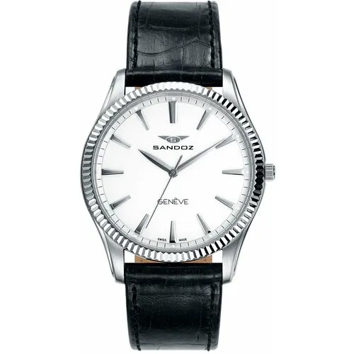 Наручные часы Sandoz 81359-00, наручные часы Sandoz, белый