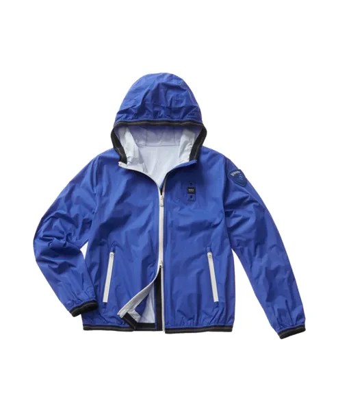 Модная куртка с капюшоном Blauer, синий