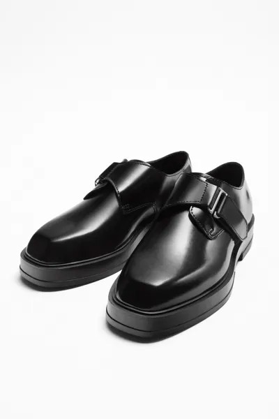 Туфли мужские ZARA 12410120 черные 43 EU (доставка из-за рубежа)