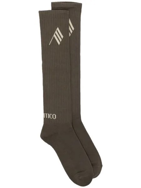 The Attico жаккардовые носки Sponge с логотипом