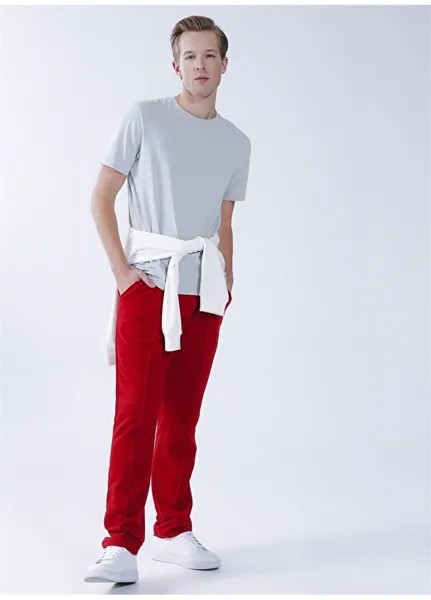 Стандартные бордово-красные мужские спортивные штаны с эластичной талией Aeropostale