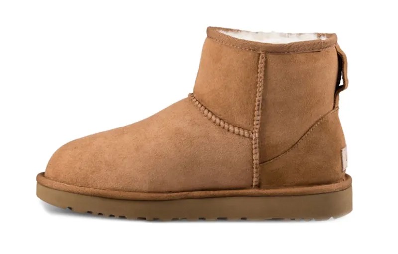 CLASSIC MINI Зимние ботинки женские синие Ugg
