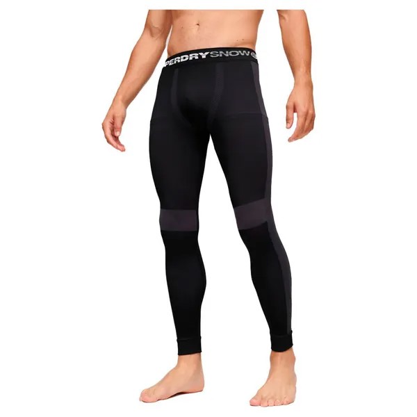 Спортивные брюки Superdry Seamless Baselayer Sweat, черный