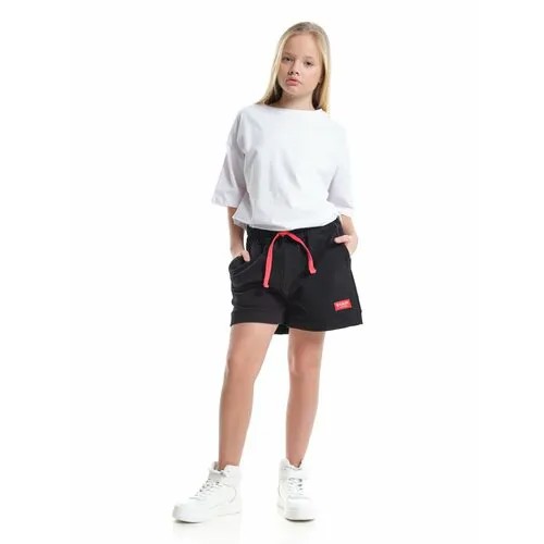 Шорты Mini Maxi, размер 140, черный
