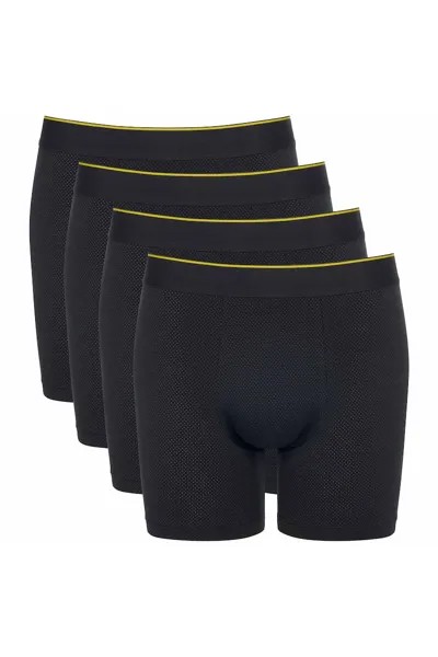 Хлопковые боксеры Ever Airy, 5 пар Sloggi, черный