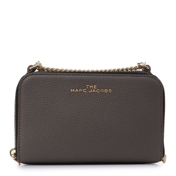 Сумка кросс-боди женская Marc Jacobs M0016454 серо-коричневая