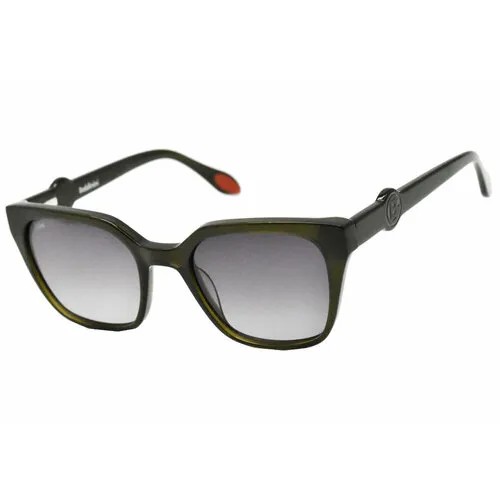 Солнцезащитные очки Baldinini, серый, зеленый