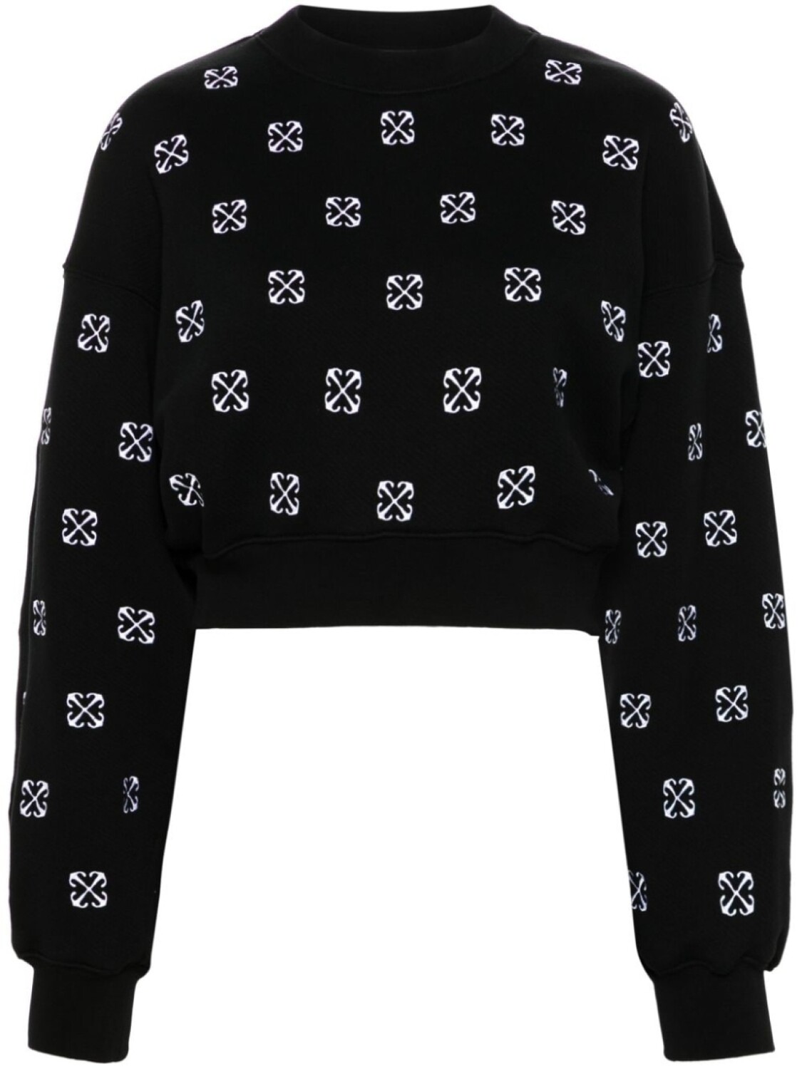 Off-White толстовка Little Arrows, черный
