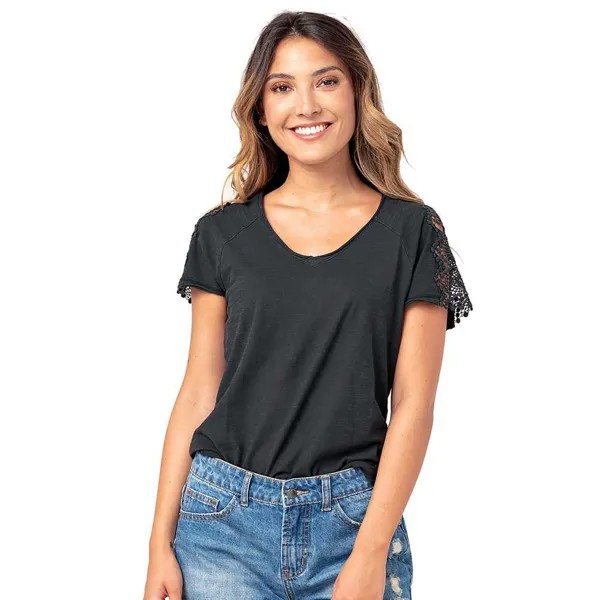 Футболка с коротким рукавом Rip Curl Lovely, черный