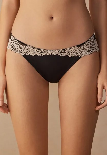 Трусы PRETTY FLOWERS Intimissimi, черный