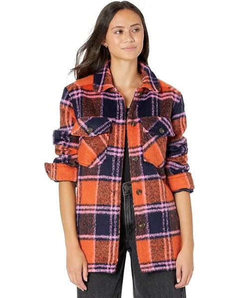 Куртка Blank NYC Plaid Shirt in Electric Love, цвет Electric Love