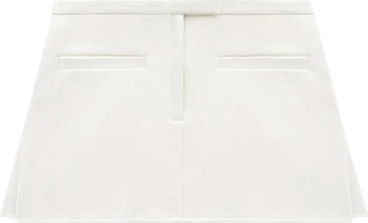 Юбка Courrèges Crepe Mini 'Heritage White', белый