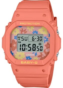 Японские наручные  женские часы Casio BGD-565RP-4. Коллекция Baby-G