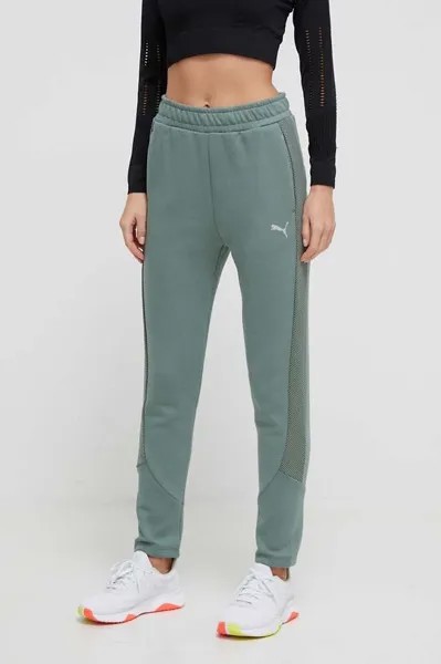 Тренировочные брюки Evostripe. Puma, зеленый