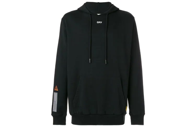OFF-WHITE Толстовка унисекс, цвет Black