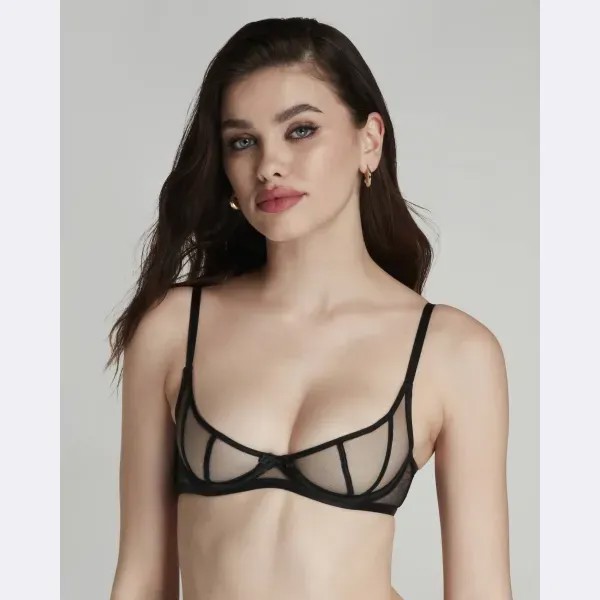 Бюстгальтер эллипс черный Agent Provocateur, черный