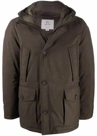 Woolrich пуховик с капюшоном
