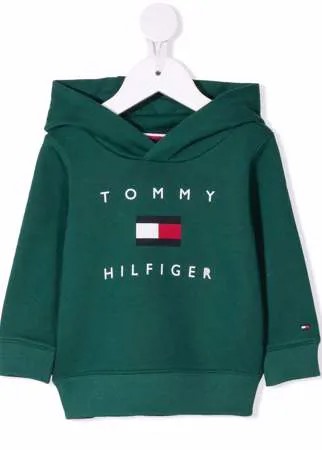 Tommy Hilfiger Junior худи из органического хлопка с логотипом