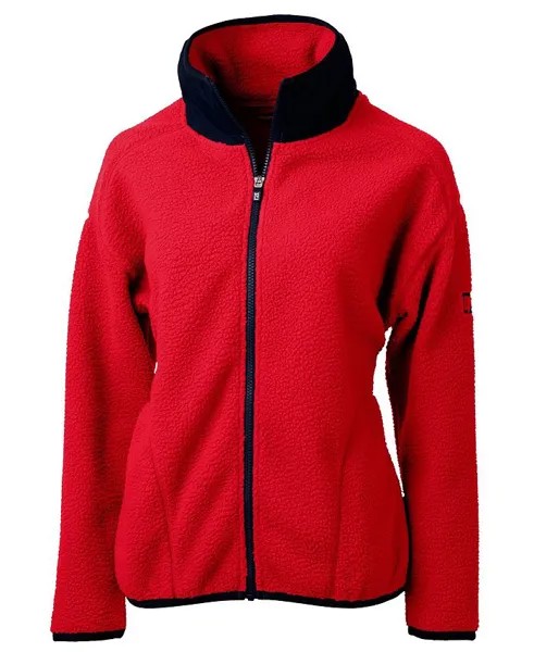 Женская флисовая куртка Cascade Eco Sherpa Cutter & Buck, красный