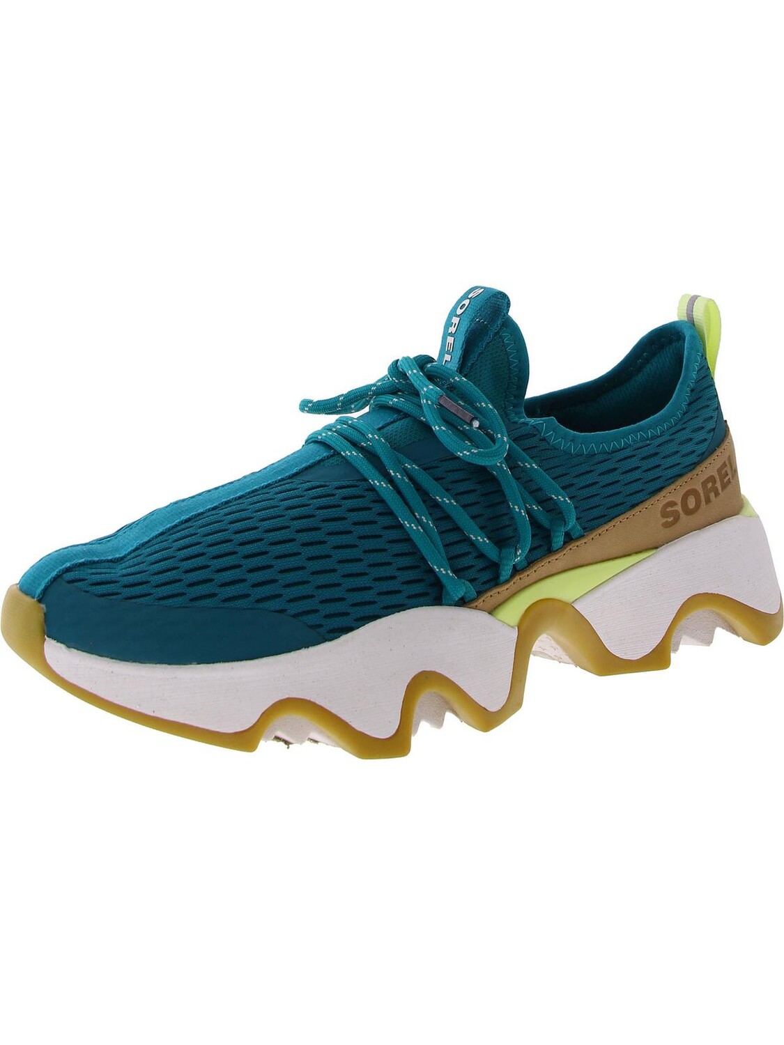 Женские кожаные кроссовки для бега и тренировок KINETIC IMPACT II Sorel, цвет Teal/Sea Salt