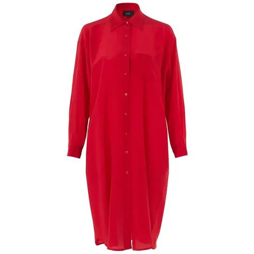 Платье-рубашка LAVI BF3WD037/TESD105 красный UNI
