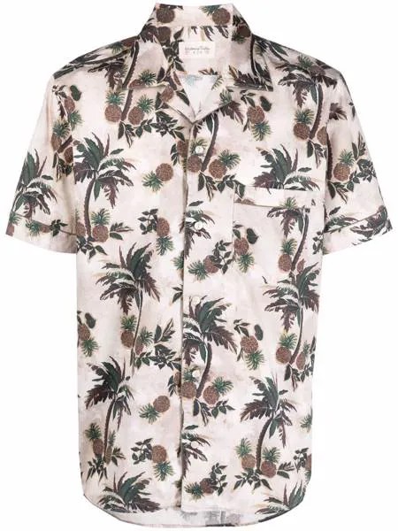 Tintoria Mattei гавайская рубашка с принтом