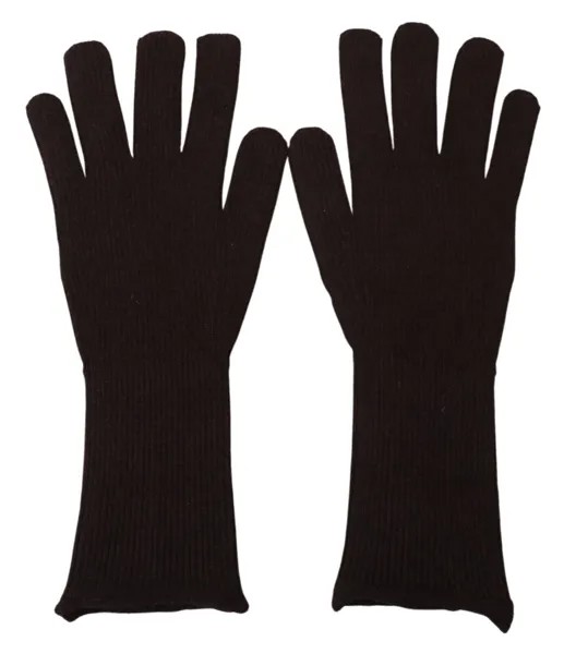 DOLCE - GABBANA Перчатки мужские Коричневые кашемировые шелковые варежки для рук s. 9/м Рекомендуемая розничная цена 300 долларов США