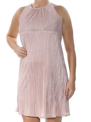 RACHEL ROY Женское розовое плиссированное вечернее платье выше колена без рукавов S