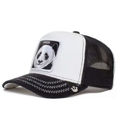 Шляпа Panda GOORIN BROS Animal Farm Trucker Hats Animals Virgin White of It