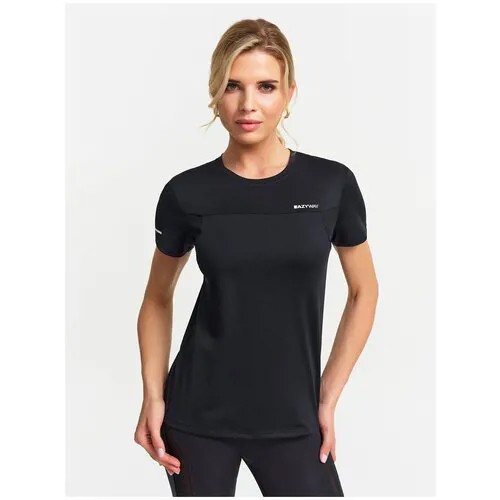Футболка женская спортивная Fit Pro (L, черный), EAZYWAY
