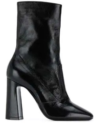 Saint Laurent ботильоны с квадратным носком