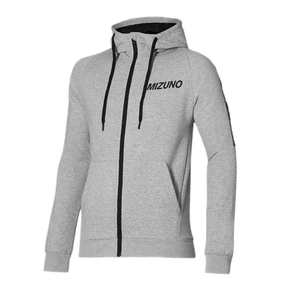 Толстовка Mizuno Full Zip, серый