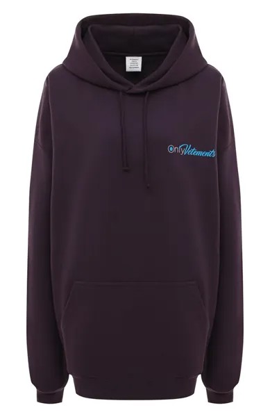 Хлопковое худи VETEMENTS