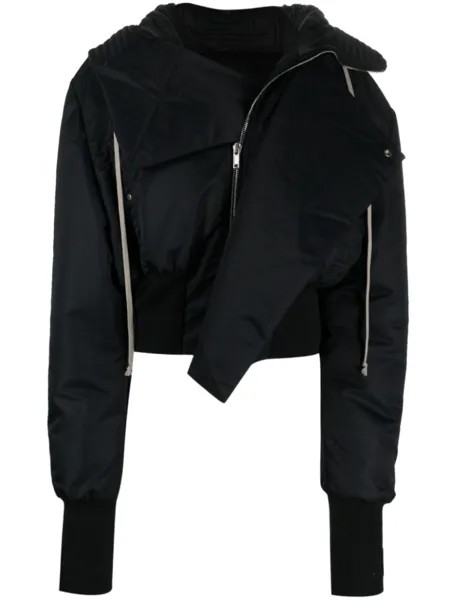 Rick Owens DRKSHDW куртка Alice на молнии, черный