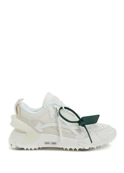 Женские кроссовки с белым логотипом Off-White