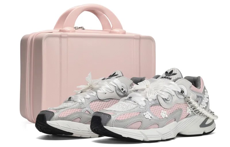 Кроссовки adidas originals Astir Lifestyle Shoes Women's Low-top Pink Silver, серебряный