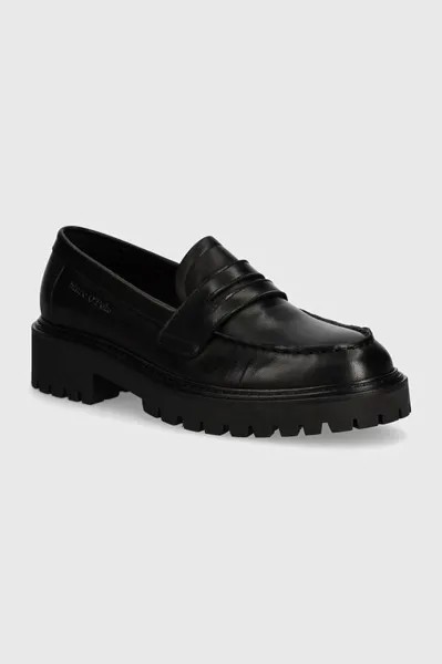 Кожаные мокасины Marc O'Polo, черный