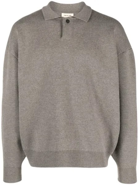 Fear Of God джемпер из вирджинской шерсти, коричневый
