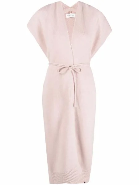 Extreme cashmere длинный кардиган с поясом