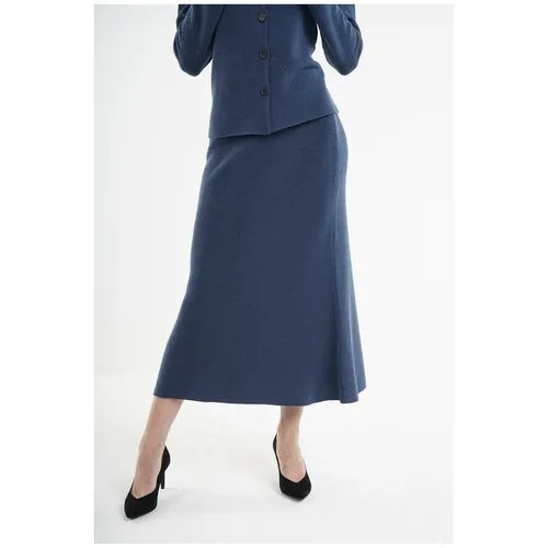 Юбка в рубчик MIRSTORES 29817254 Синий 42-44